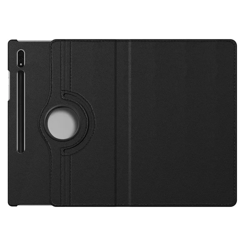 360 Degree Rotating PU Leather Tablet Flip Cover For Samsung Galaxy Tab S8  12.4 inch