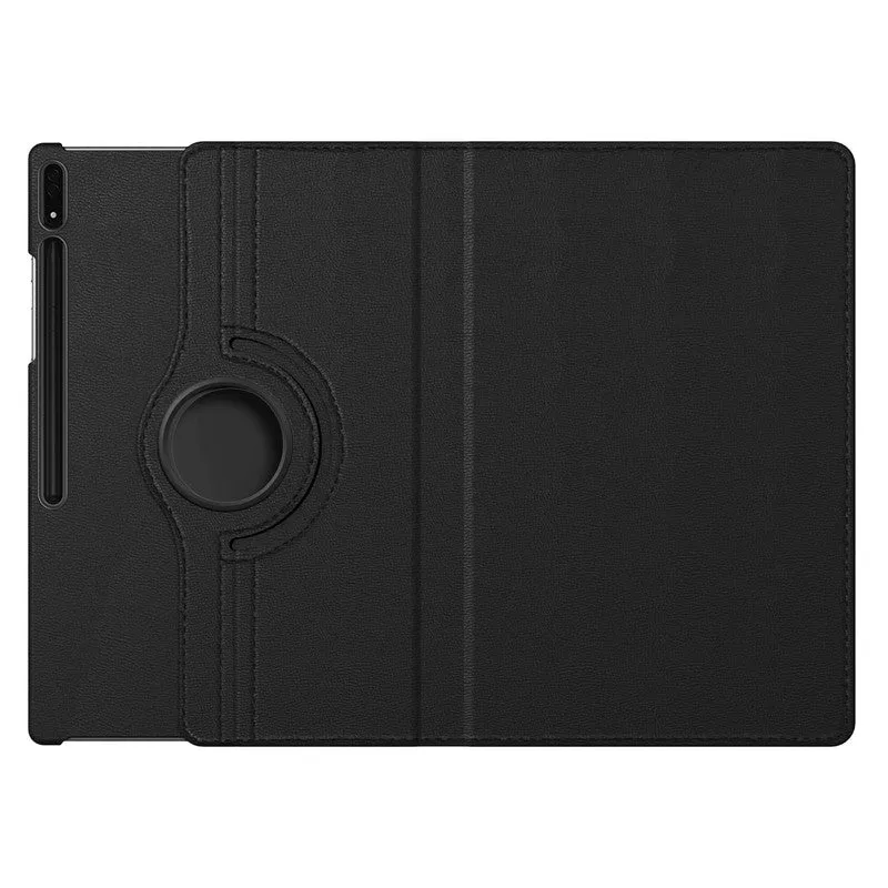 360 Degree Rotating PU Leather Tablet Flip Cover For Samsung Tab S8 Ultra