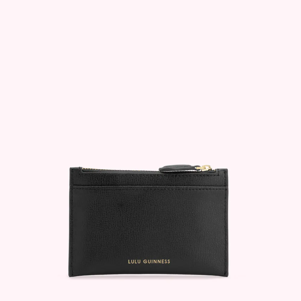 BLACK MULTI LIP NYA CARD HOLDER