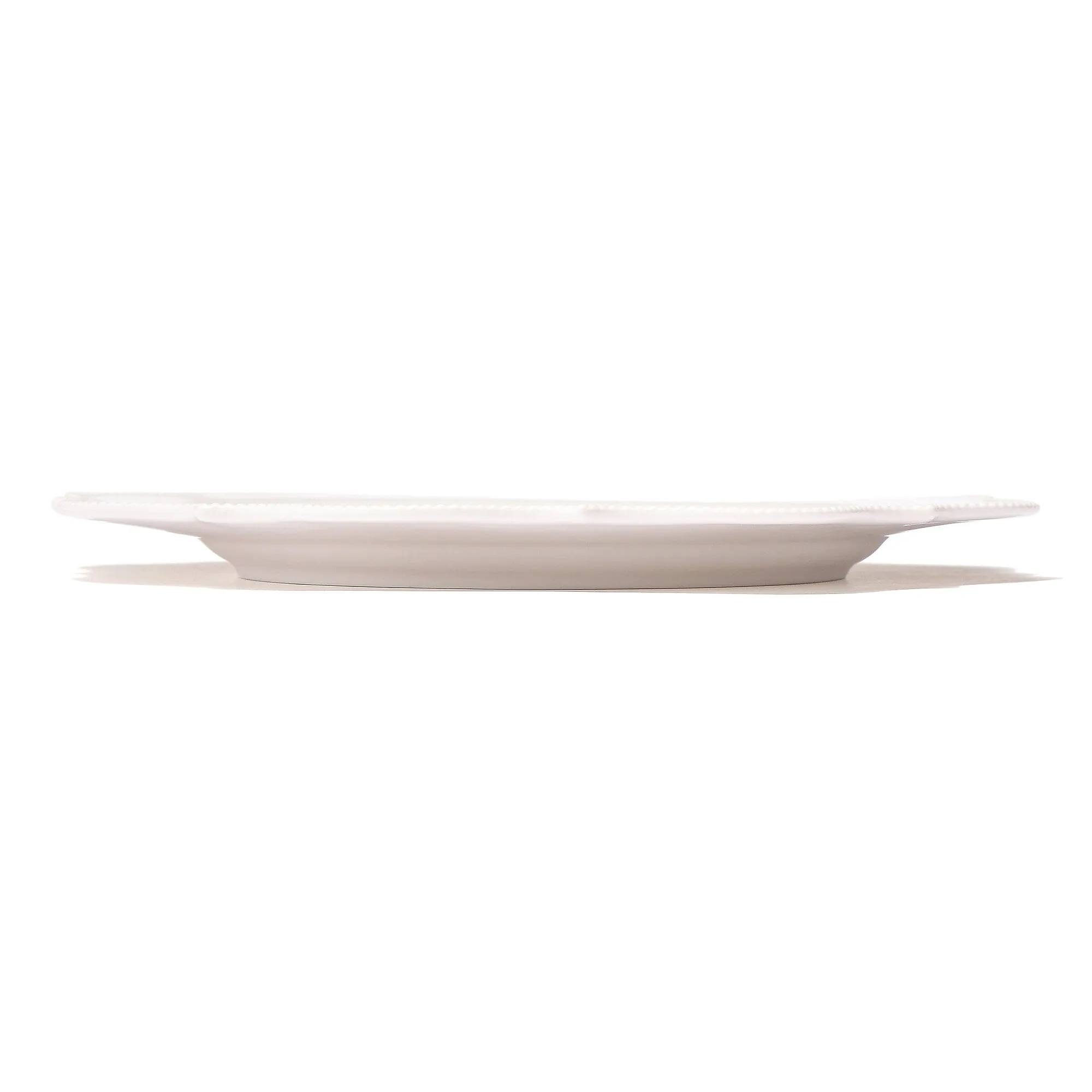 Blanche Plate Large Wave  White