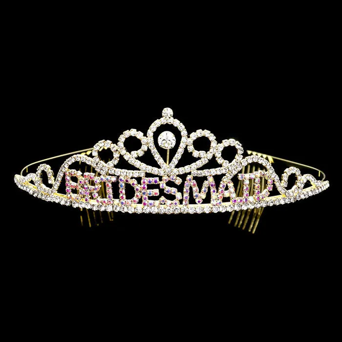 Bridesmaid Rhinestone Pave Party Tiara