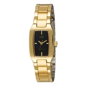 Casio Rectangular Black Dial Ladies Watch | LTP-1165N-1CRDF