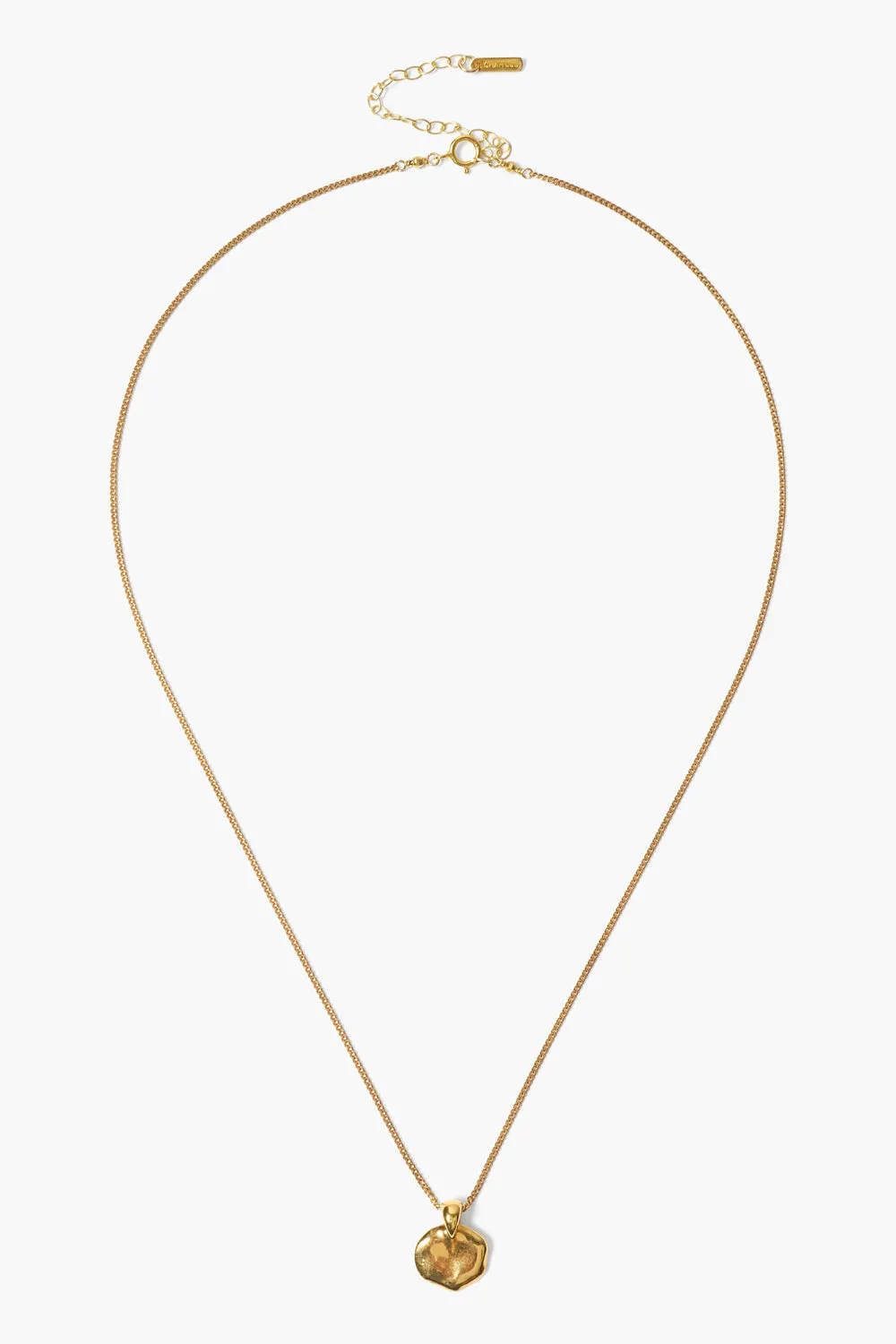 Coin Necklace Yellow Gold