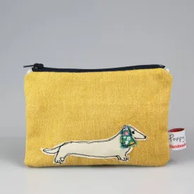 Dachshund Embroidered Coin Purse