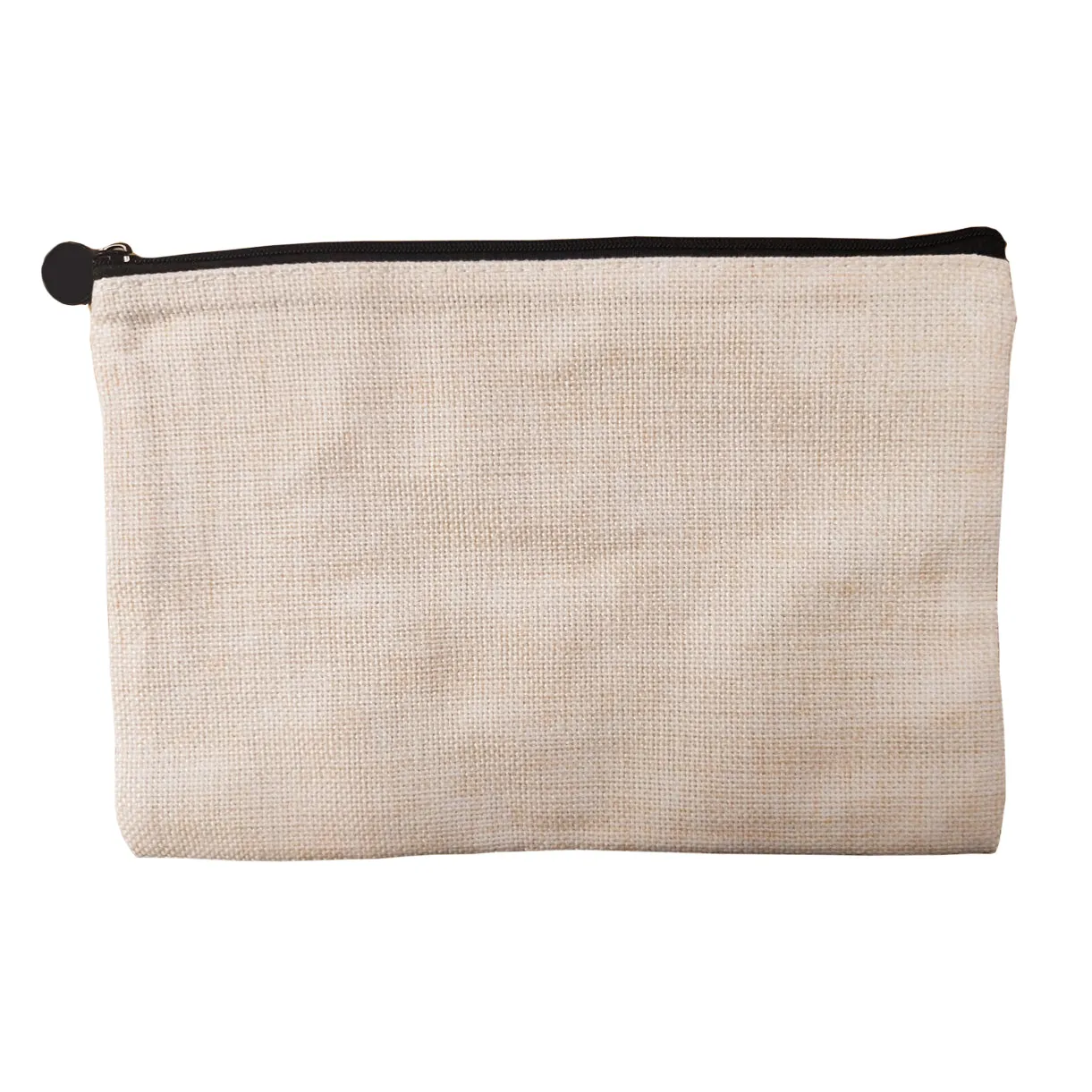 FULL CARTON - 50 x Zip Up Bags - Linen - 23cm x 15cm