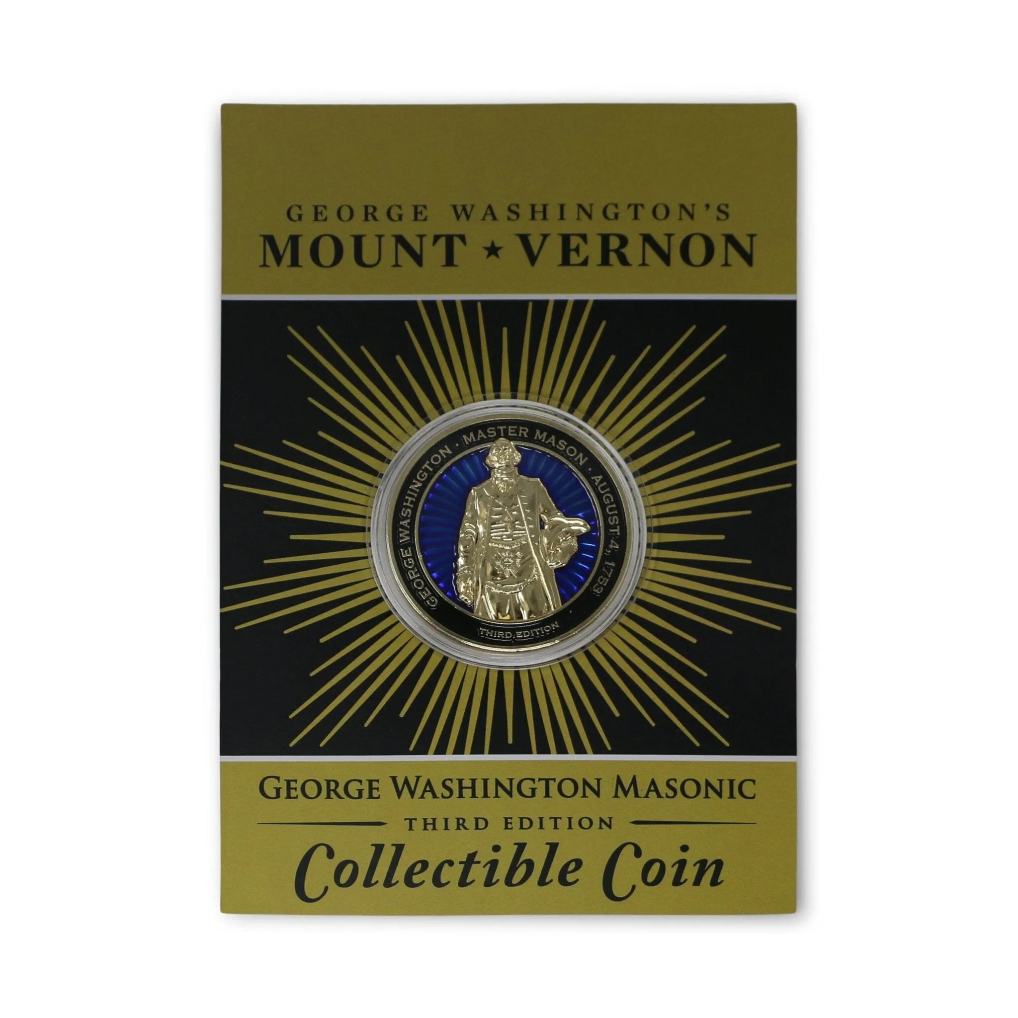 Master Mason Challenge Coin - Third Edition