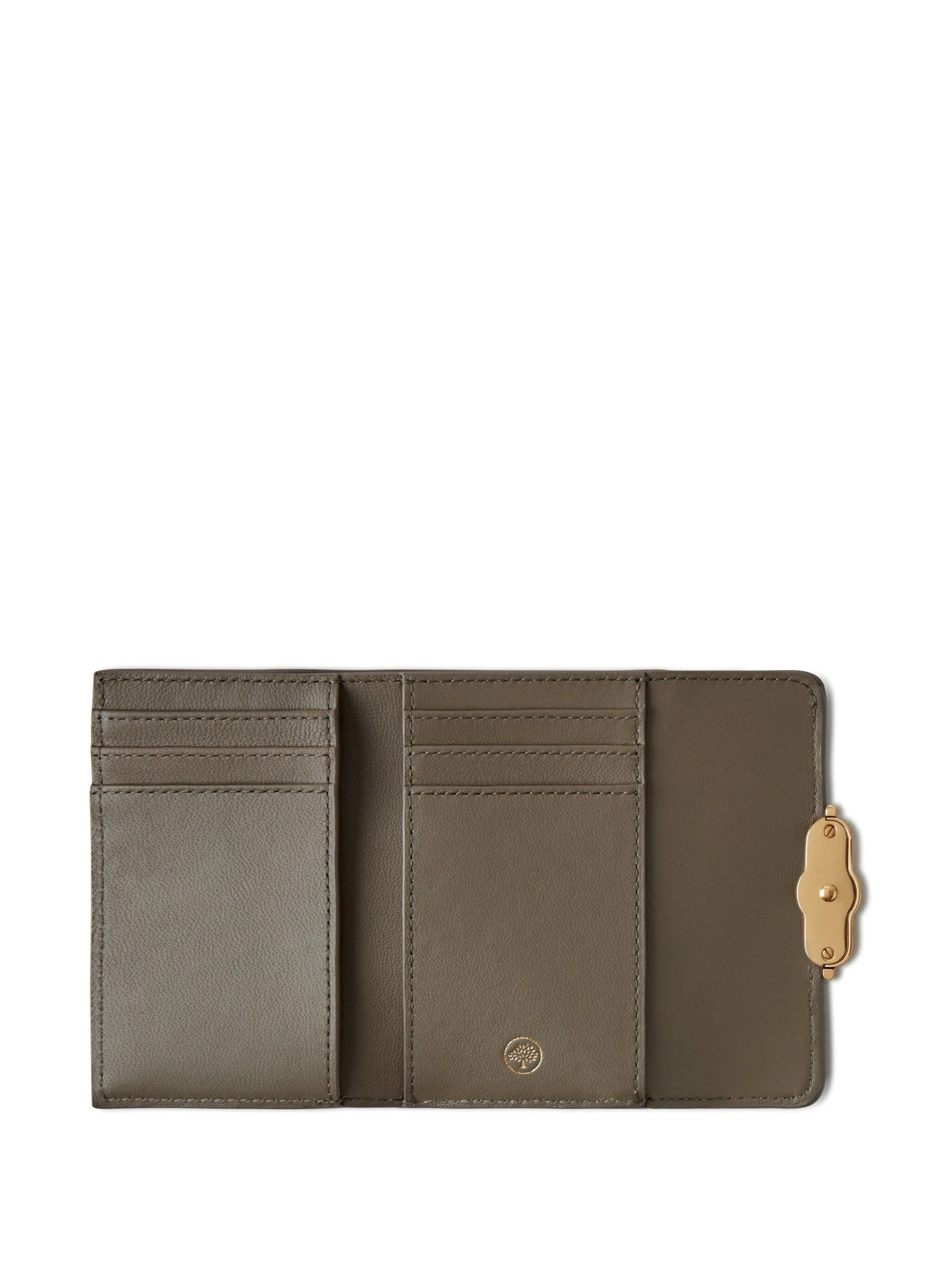 Pimlico Compact Wallet Linen Green Super Lux Calf