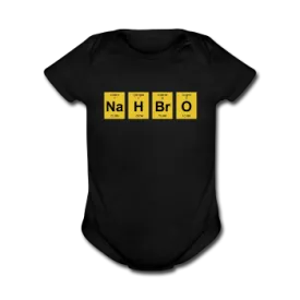 "NaH BrO" - Baby Short Sleeve One Piece