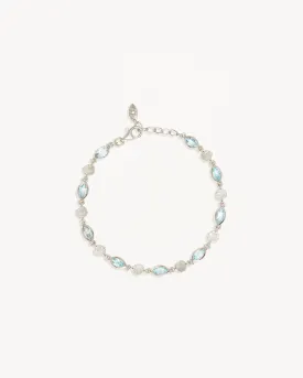 Sterling Silver Protection of Eye Bracelet